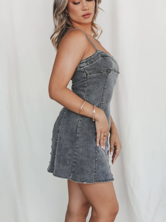 Dixie Mini Jean Dress