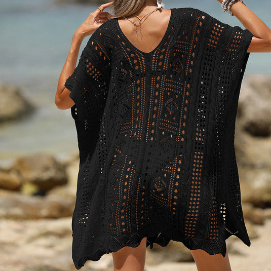 Maillots de Plage Solaire avec Découpes Sensuelles