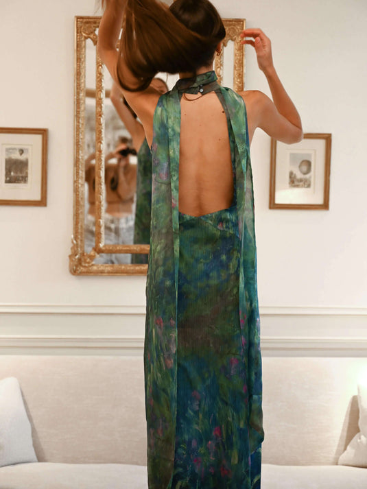 Maxi Dress Monet - Iris