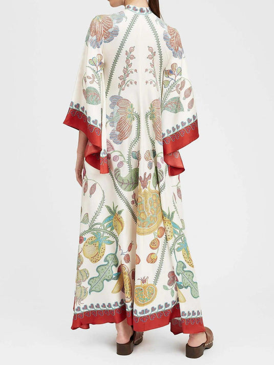 Robe Maxi Imprimée Éblouissante