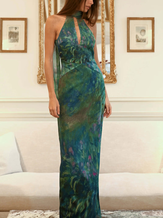 Maxi Dress Monet - Iris