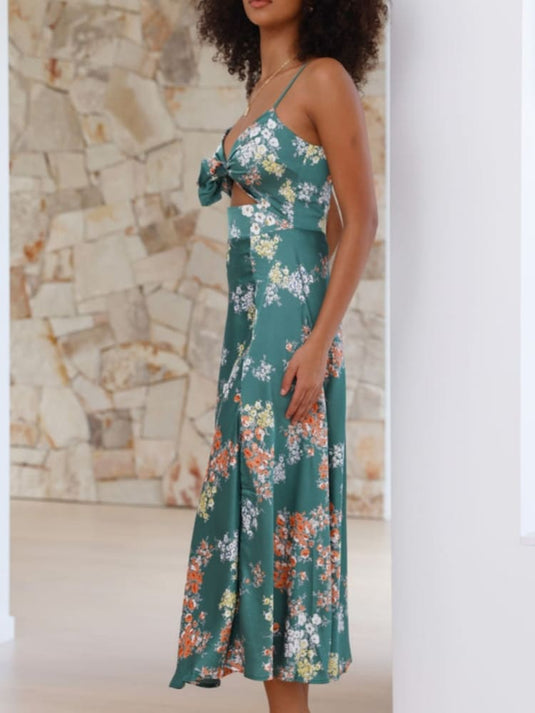 Fleurie Verte Midi Dreamers Robe