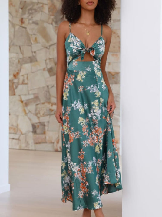 Fleurie Verte Midi Dreamers Robe