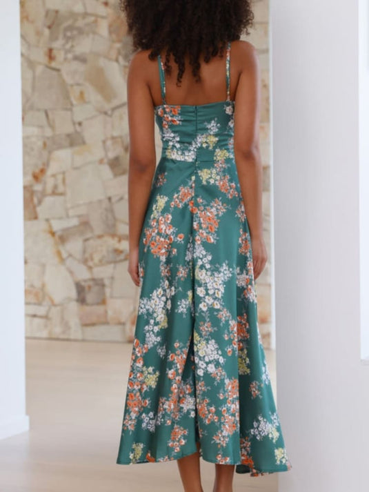 Fleurie Verte Midi Dreamers Robe