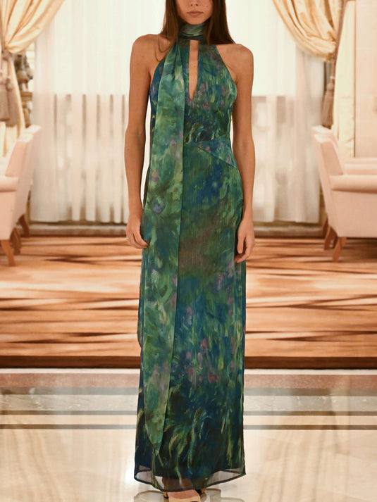 Maxi Dress Monet - Iris