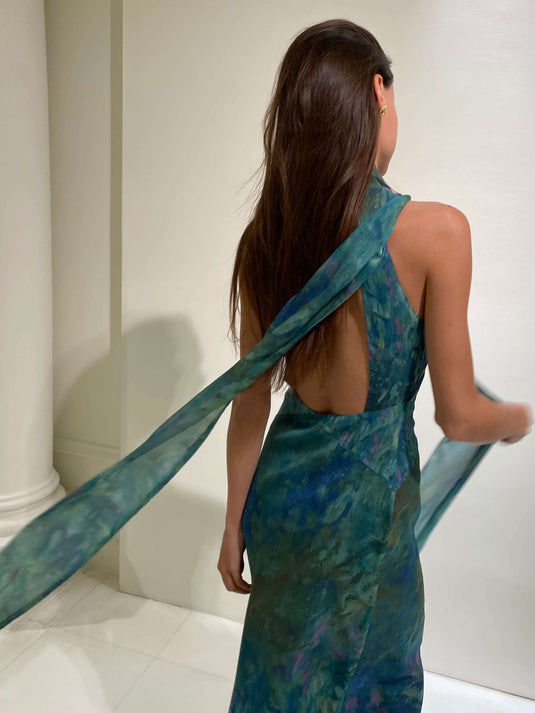 Maxi Dress Monet - Iris