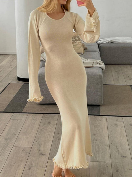 Élégante Robe Maxi Dos Nu