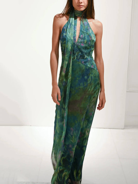 Maxi Dress Monet - Iris