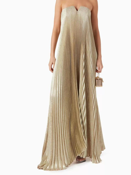 Robe de soirée noire sans manches