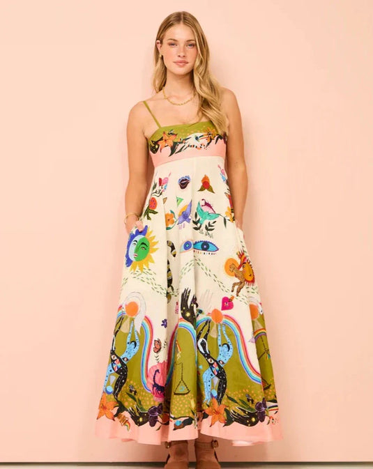 Robe d'été classique en couleurs variées