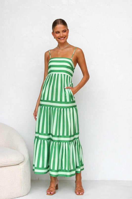 Robe Laina en Vert