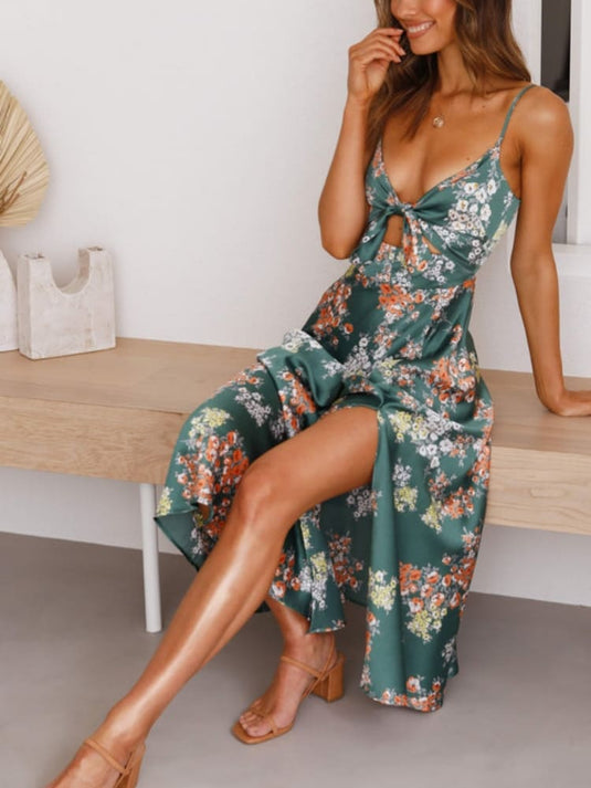 Fleurie Verte Midi Dreamers Robe