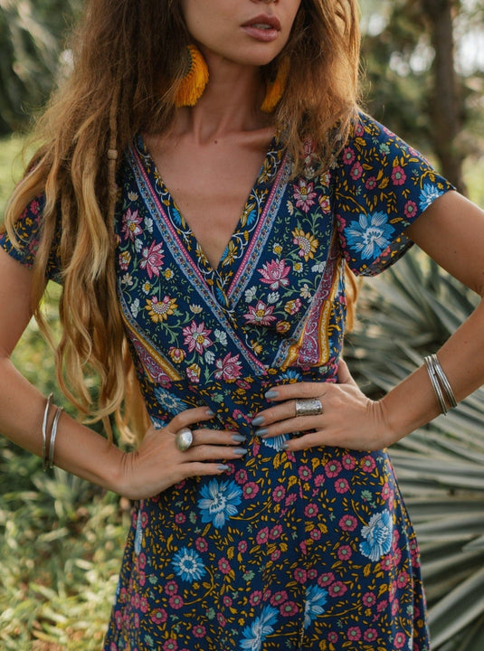 Joseph Bohemian Maxi Wrap Dress